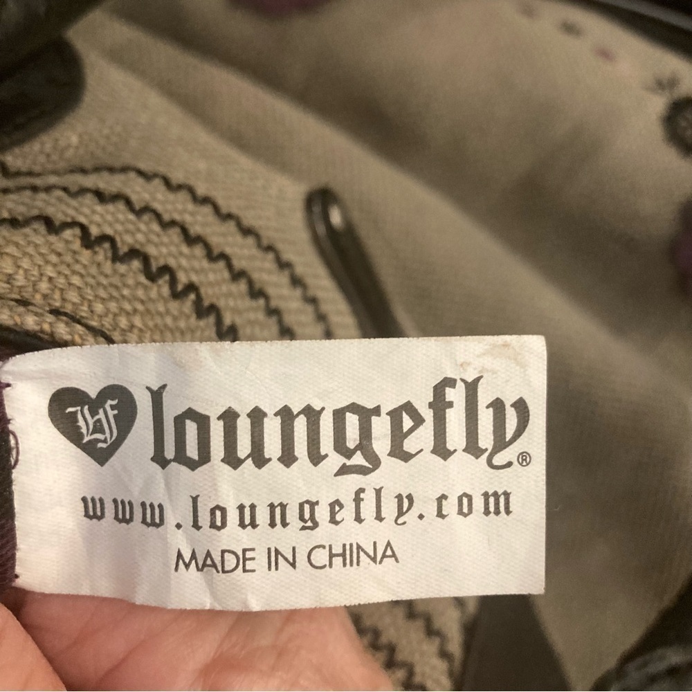 LOUNGEFLY Logo Dia  De Los Muertos Day of the Dead Bag Tote Purse Handbag - Picture 9 of 15